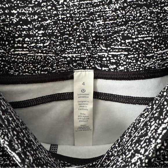 LULULEMON RUN INSPIRE CROP LUXTREME LEGGINGS SIZE 4 - Picture 9 of 9